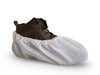 White Super Heavy Duty CPE Shoe Cover (300 Per Case) - Sticky Mats, Shoe Covers and Disposable Apparel from PLX Industries