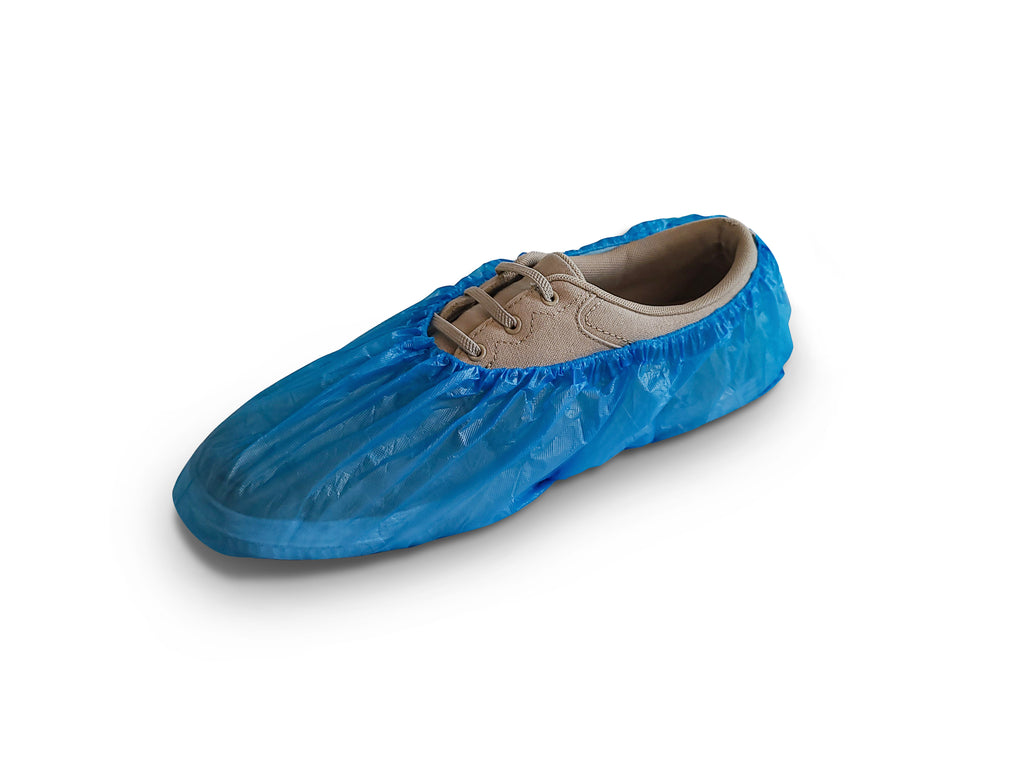 Polypropylene Shoe Covers, Skid Free Sole, X-Large 300/case - Sticky Mats, Shoe Covers and Disposable Apparel from PLX Industries