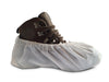 Heavy Duty White CPE Shoe Cover (300 Per Case) - Sticky Mats, Shoe Covers and Disposable Apparel from PLX Industries
