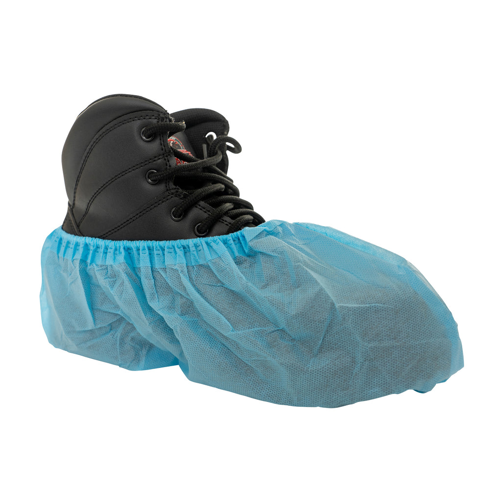 FirmGrip, Blue Shoe Cover, Size Large.  Fits men's size 6-11 (300 Per Case) - Sticky Mats, Shoe Covers and Disposable Apparel from PLX Industries