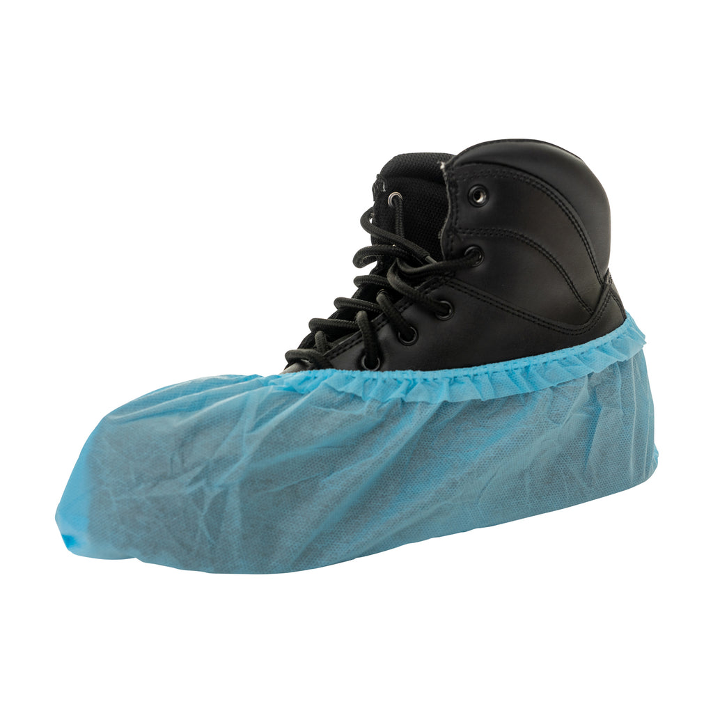 FirmGrip, Blue Shoe Cover, Size Extra Large.  Fits men's size 12-16 9 (300 Per Case) - Sticky Mats, Shoe Covers and Disposable Apparel from PLX Industries