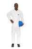 Microporous Coverall, Elastic Wrist, Elastic Back, Elastic Ankle (25 Per Case) - Sticky Mats, Shoe Covers and Disposable Apparel from PLX Industries