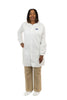 Microporous Lab Coat, No Pockets (30 Per Case) - Sticky Mats, Shoe Covers and Disposable Apparel from PLX Industries
