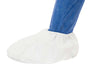 Microporous Shoe Cover, Elastic Closure (400 Per Case) - Sticky Mats, Shoe Covers and Disposable Apparel from PLX Industries