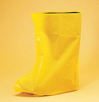 Vinyl Boot Covers 400 pair/case - Sticky Mats, Shoe Covers and Disposable Apparel from PLX Industries