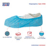 Blue Anti-skid shoe cover, Universal Size (300 Per Case) - Sticky Mats, Shoe Covers and Disposable Apparel from PLX Industries
