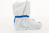 2 White Boot Cover, Taped Seams, Elastic Ankle & Top, Skid Resistant Sole, 17" - Sticky Mats, Shoe Covers and Disposable Apparel from PLX Industries