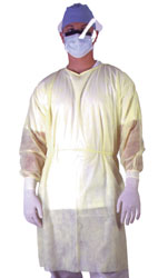 Advantage Pro Isolation Gowns - Sticky Mats, Shoe Covers and Disposable Apparel from PLX Industries